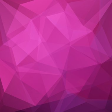 pembe, mor üçgenler oluşan arka plan, vektör
