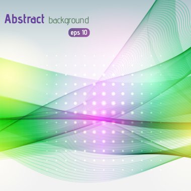 Renkli düz ışık çizgileri arka plan. Sarı, pembe, yeşil colo