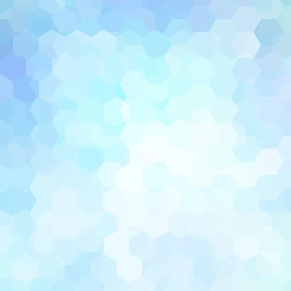 Абстрактний фон, що складається з синіх, білих гексагонів — стоковий вектор