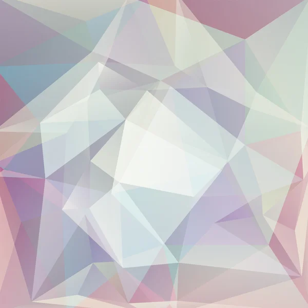 Абстрактный фон, состоящий из серых, зеленых, розовых треугольников — стоковый вектор