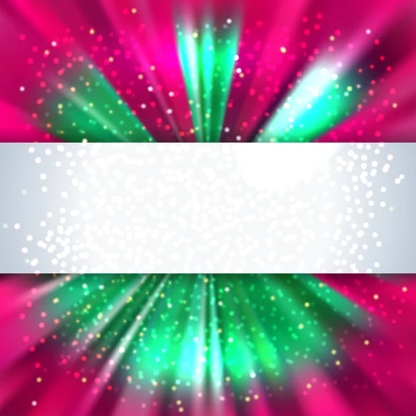Abstrait rose, fond de ligne verte avec place pour le texte — Image vectorielle