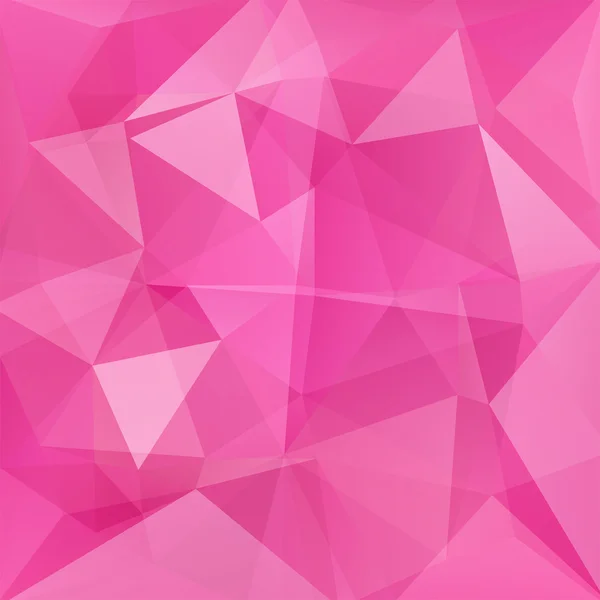 Abstracte achtergrond bestaande uit roze driehoeken — Stockvector