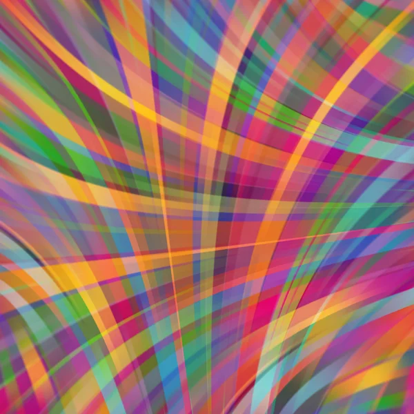 Coloré lisse automne lignes de couleur fond — Image vectorielle