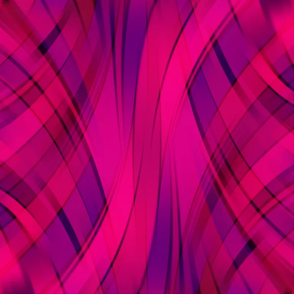 Coloridas líneas de luz lisa de fondo. Rosa, colores púrpura . — Archivo Imágenes Vectoriales