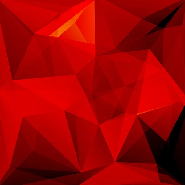 Streszczenie tło składające się z czerwone, czarne trójkąty — Wektor stockowy