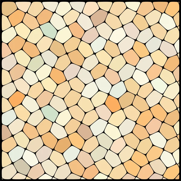 Sfondo astratto costituito da forme geometriche beige — Vettoriale Stock