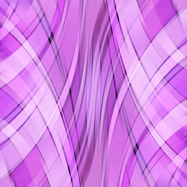 Fond de lignes lumineuses lisses colorées. Rose, violet, blanc — Image vectorielle