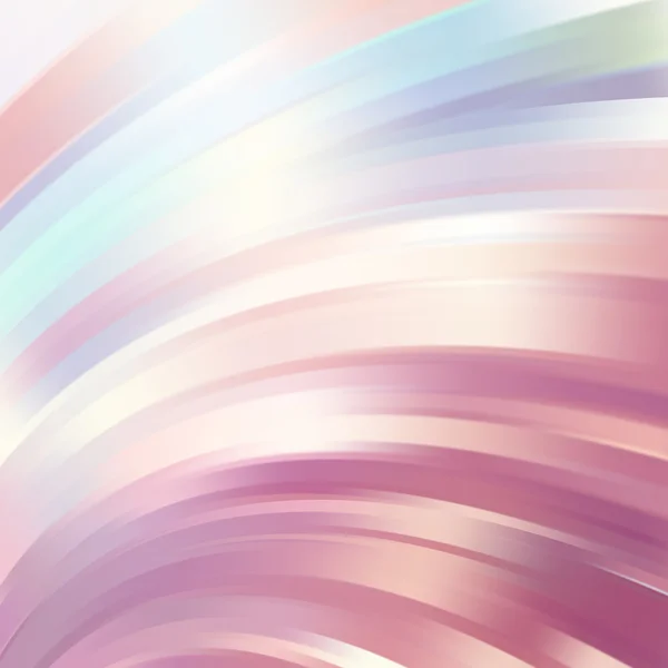 Bunte glatte Lichtlinien Hintergrund. weiß, rosa, braun, blau. Vektorillustration — Stockvektor