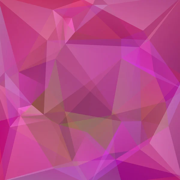 Abstract background consisting of pink, purple triangles, vector illustration — Stock Vector