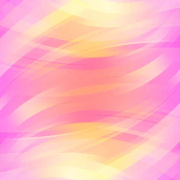 Πολύχρωμο ομαλή γραμμές φως φόντο. Ροζ, κίτρινα χρώματα. Vec — Διανυσματικό Αρχείο