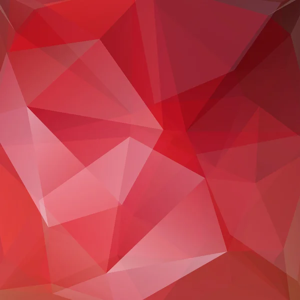 Абстрактный фон, состоящий из красных треугольников, векторной иллюстрации — стоковый вектор
