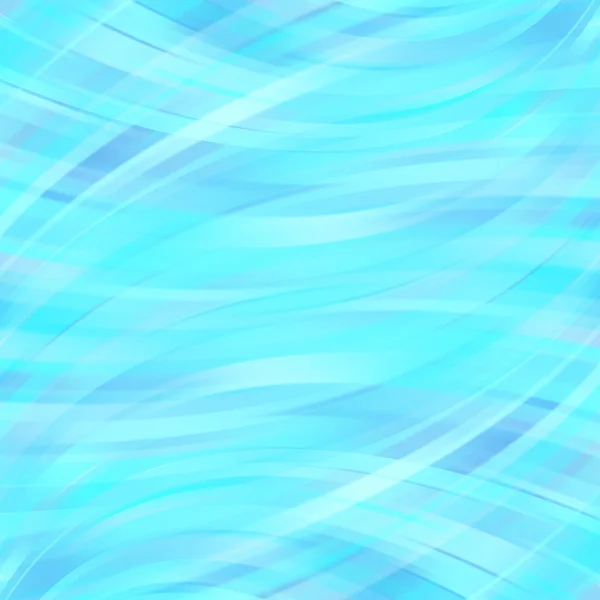 Векторная иллюстрация синего абстрактного фона с размытыми искривленными линиями света. Векторная геометрическая иллюстрация . — стоковый вектор