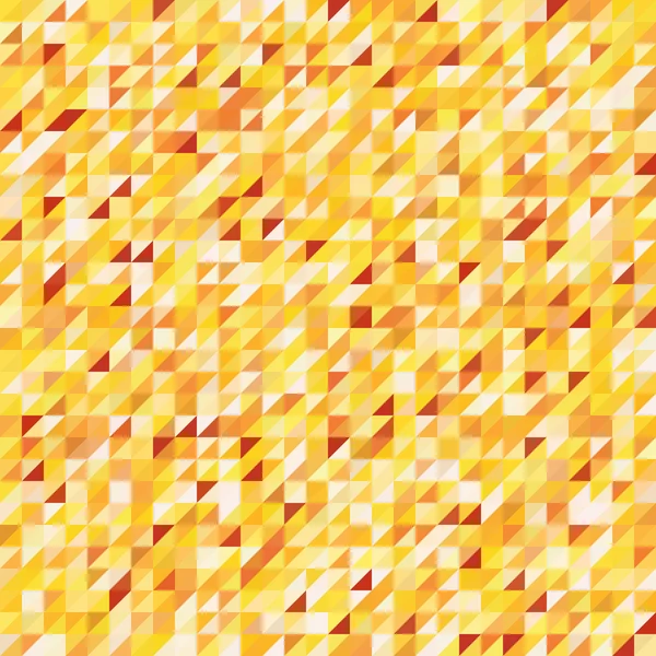 Streszczenie tło mozaikowych. Trójkąt tło geometrycznych. Ilustracja wektorowa. Kolor żółty. — Wektor stockowy