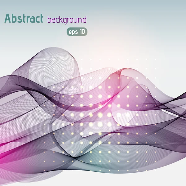 Abstract technology background with stripes. Pink, purple, gray colors. Vector illustration — Stockový vektor