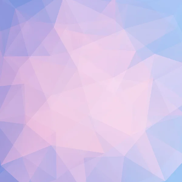 Fond vectoriel polygonal abstrait. Illustration vectorielle géométrique colorée. Modèle de conception créative. Rose, couleurs bleues . — Image vectorielle