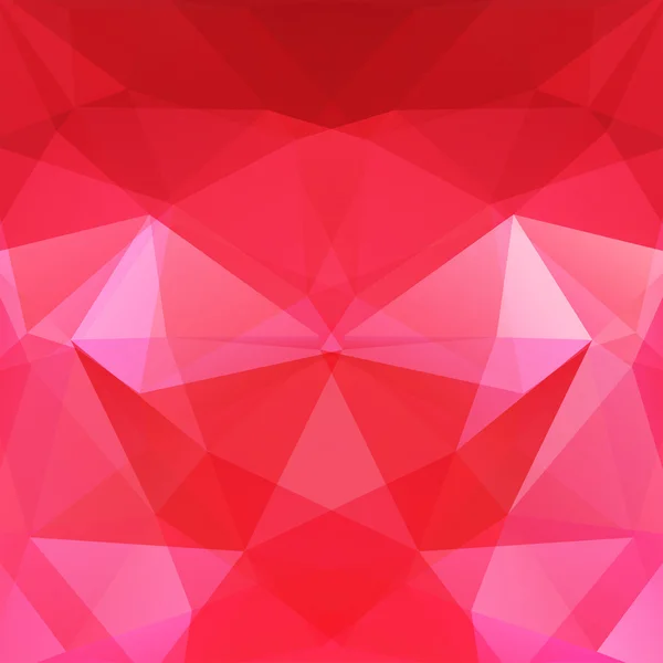 Achtergrond van geometrische vormen. Rood mozaïek patroon. Vector EPS 10. Vectorillustratie — Stockvector