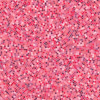 Simple pink confetti background, vector illustration. Pattern with mixed small spots.