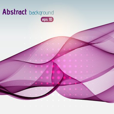 Düzgün çizgili ışık arka plan. Pembe, mor renkler. Vektör çizim