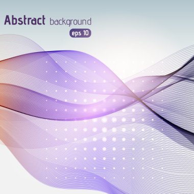 Renkli düz ışık çizgileri arka plan. Mor, mor renkler