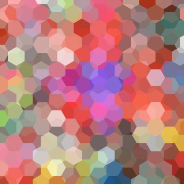 arka plan renkli altıgenler oluşan