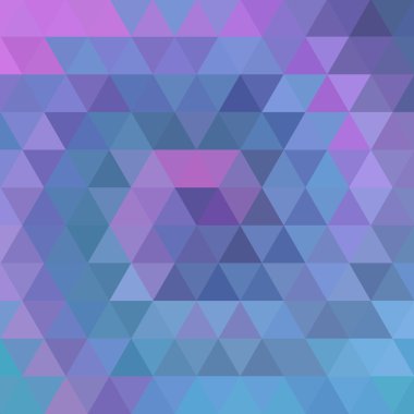 pembe, mavi üçgen oluşan arka plan