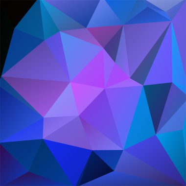 pembe, mavi üçgen oluşan arka plan