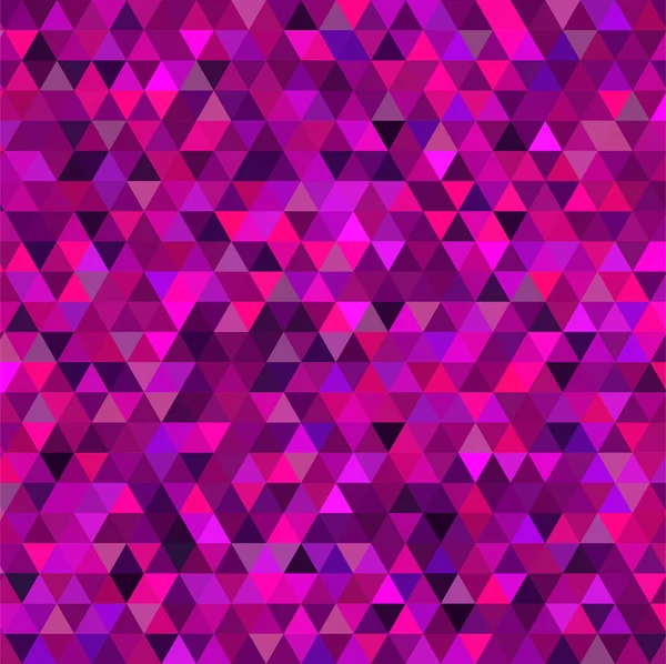 Abstract background consisting of small pink, purple triangles — Stock Vector