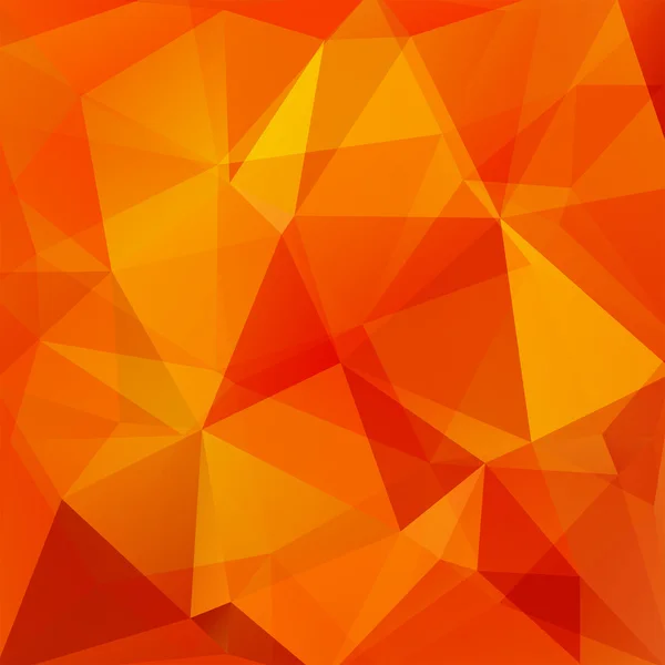 Абстрактный фон, состоящий из красного, желтого, оранжевого треугольников — стоковый вектор