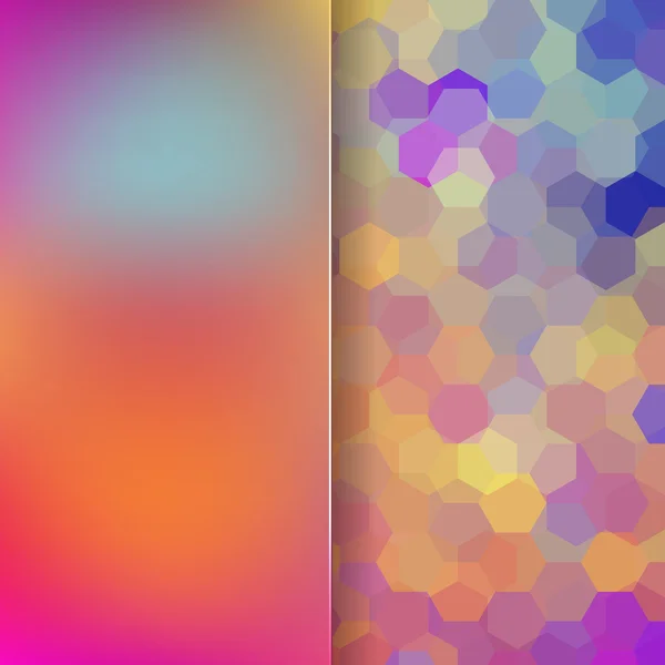 Colorful smooth light lines background. Gray, blue, violet colors — ストックベクタ