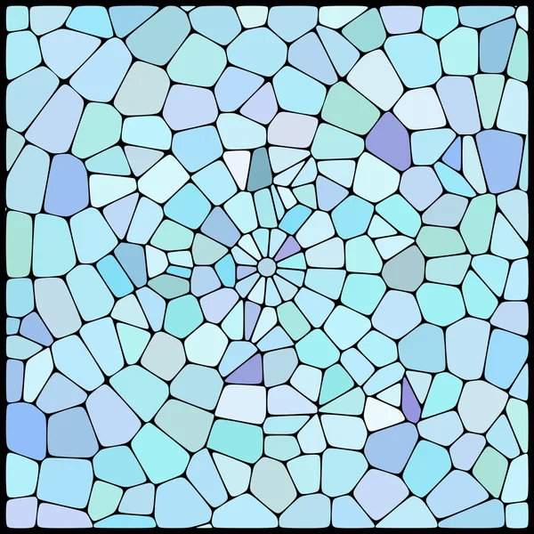 Abstracte achtergrond bestaande uit lichte blauwe geometrische vormen — Stockvector