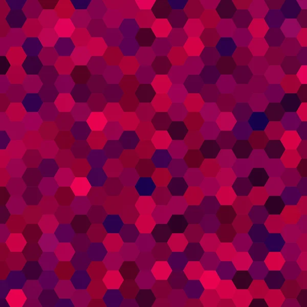 Abstract background consisting of purple, blue, pink hexagons — 图库矢量图片