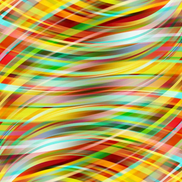 Colorful smooth light lines background. Green, brown, yellow colors. Vector illustration — 图库矢量图片