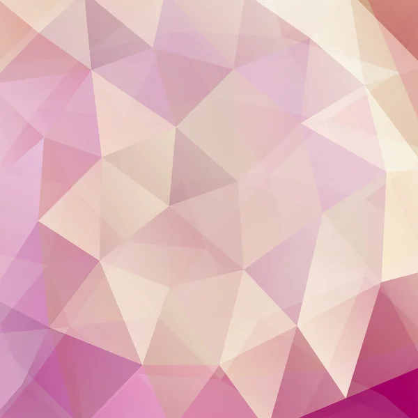 Abstract background consisting of pastel triangles — Stock Vector