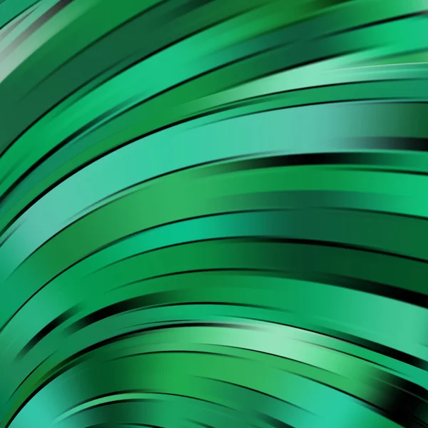 Färgglada mjuka lätta linjer bakgrund. Grön, svart färger — Stock vektor