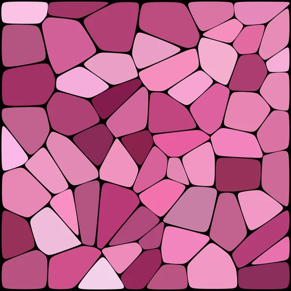 Sfondo astratto costituito da forme geometriche rosa — Vettoriale Stock