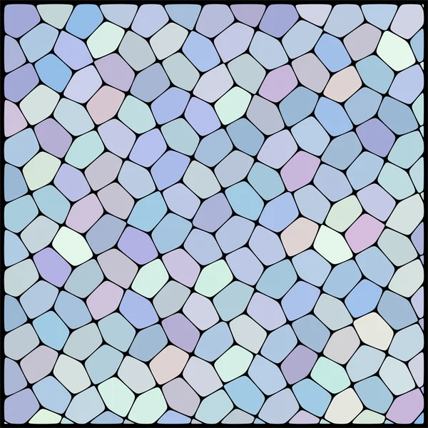 Sfondo astratto costituito da forme geometriche azzurro — Vettoriale Stock