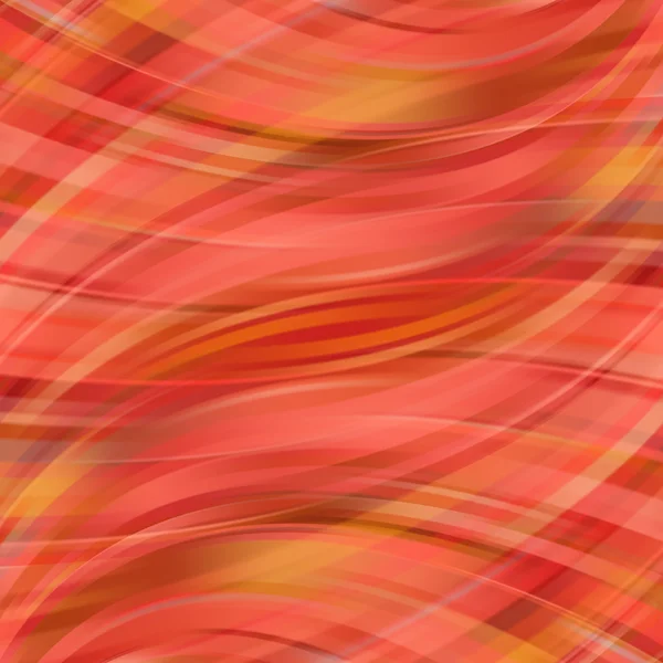 Fond de lignes lumineuses lisses colorées. Couleurs rouge, orange . — Image vectorielle