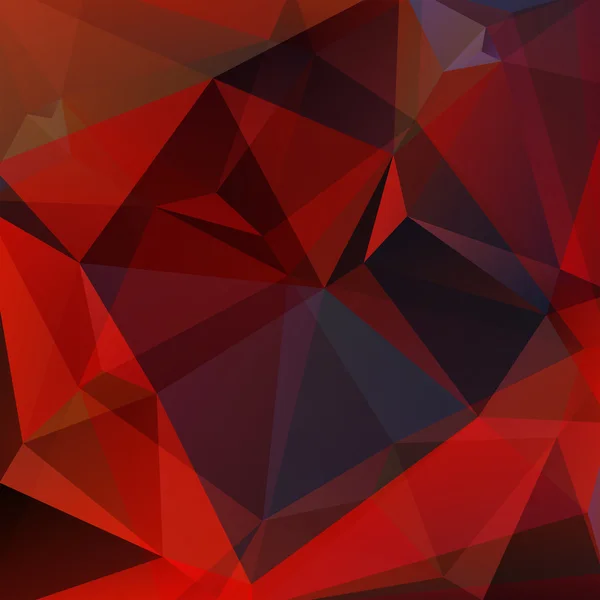 Resumo fundo composto por triângulos vermelho, marrom — Vetor de Stock
