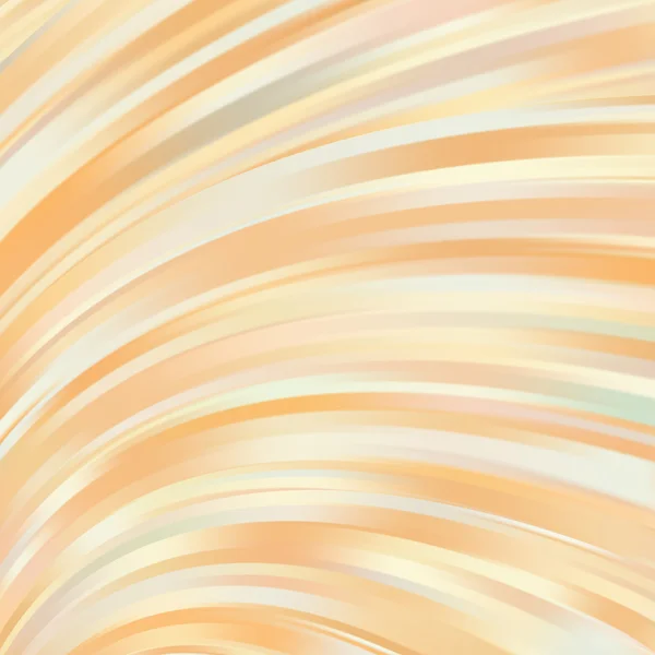 Colorful smooth light lines background. Beige, orange colors — Wektor stockowy