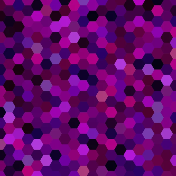 Abstraktní pozadí sestávající z růžových fialových šestihranů — Stockový vektor