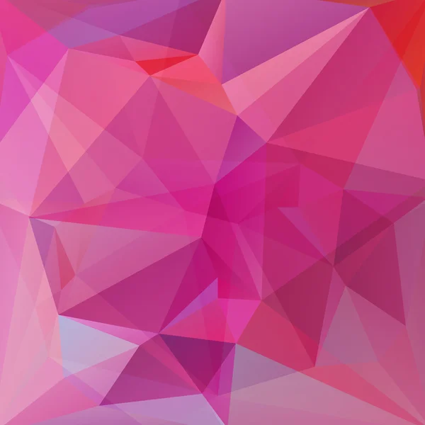 Pembe, mor üçgenler oluşan arka plan — Stok Vektör