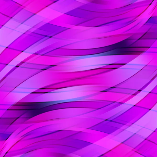 Fond de lignes lumineuses lisses colorées. Rose, couleurs violettes — Image vectorielle