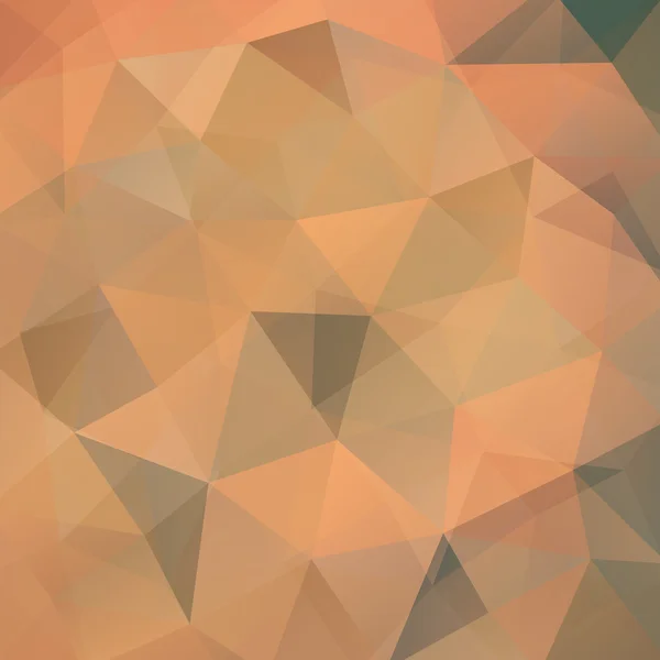 Fondo abstracto formado por triángulos beige — Vector de stock