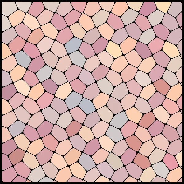 Абстрактный фон, состоящий из геометрических форм пастели — стоковый вектор