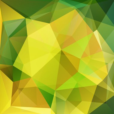 yeşil, sarı üçgen oluşan arka plan