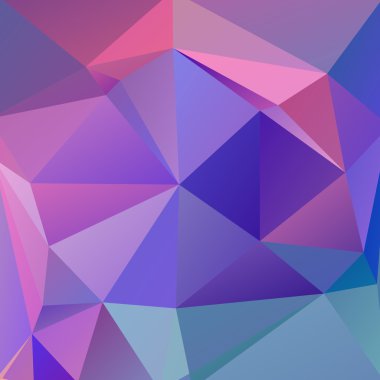 pembe, mor, mavi üçgen oluşan arka plan