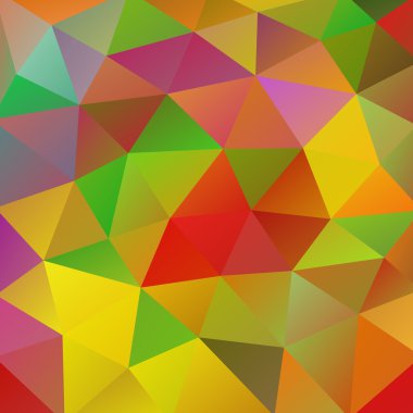 kırmızı, yeşil, sarı üçgen oluşan arka plan