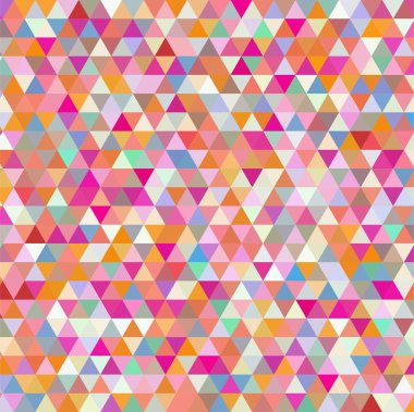 Geometrik şekillerden oluşan soyut arkaplan