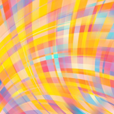 Renkli, pürüzsüz ışık çizgileri. Vektör illüstrasyonu