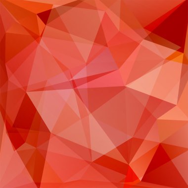 arka plan kırmızı üçgen, vektör çizim oluşan